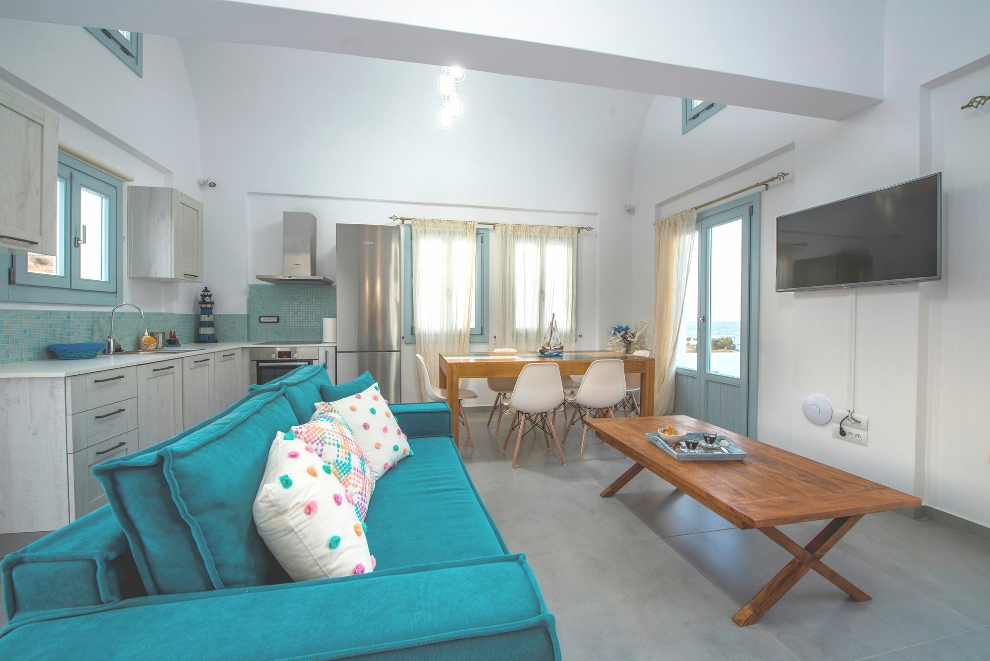 Sea And Sand Villas โมโนลิธอส ภายนอก รูปภาพ